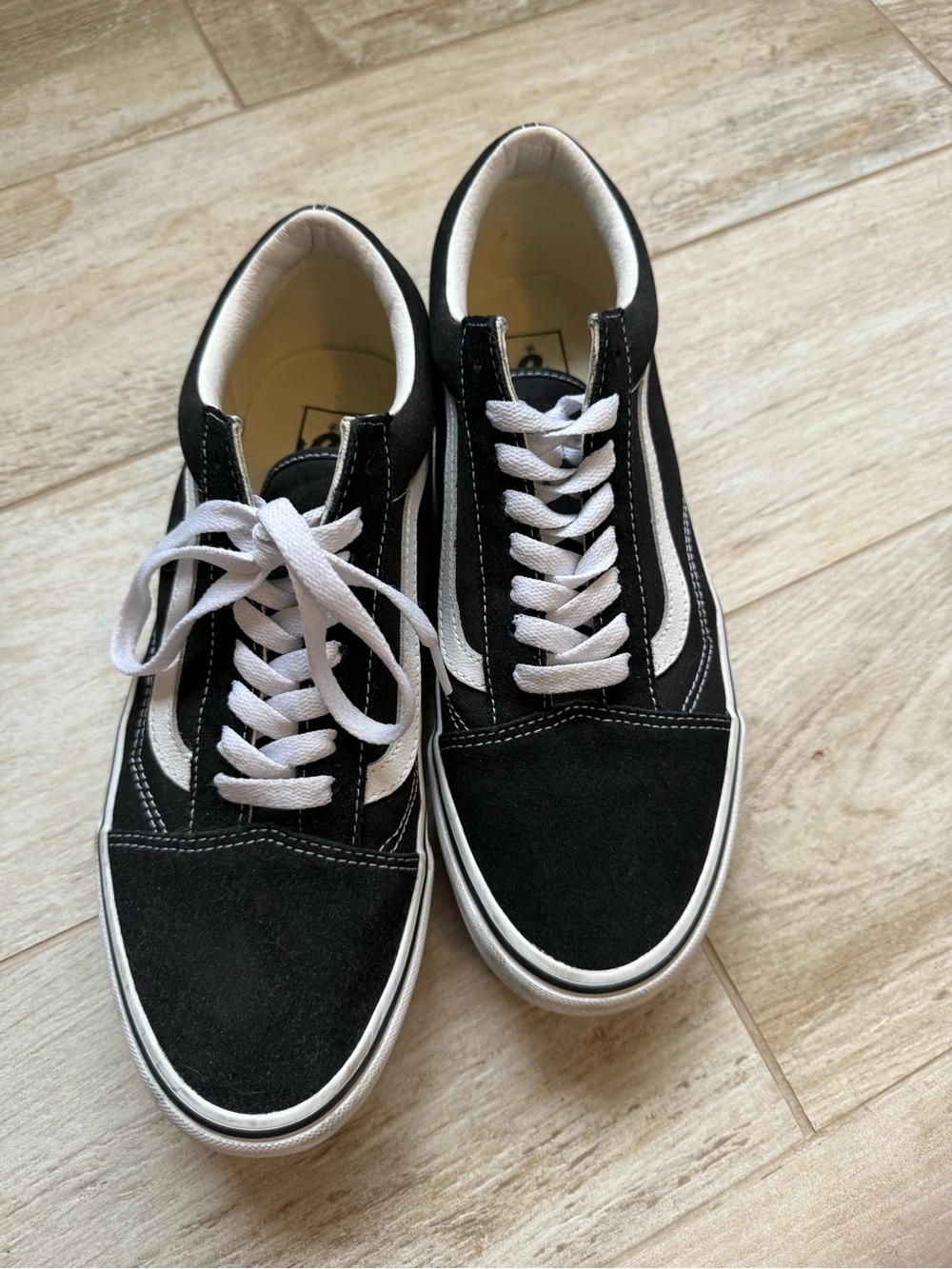 Vans Old Skool Low-Top Platform Sneakers Size 9 Men, Size 10.5 Women